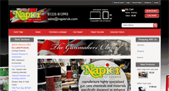 Desktop Screenshot of napieruk.com